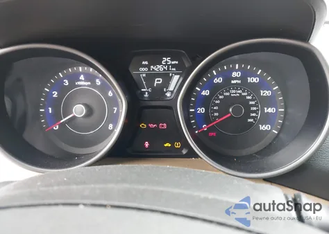 2013 Hyundai Elantra Limited из США, поврежденный, VIN 5NPDH4AEXDH280207